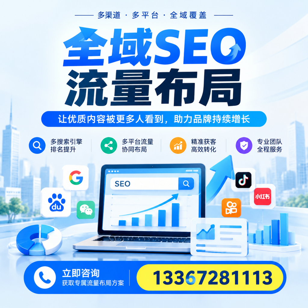 全域SEO流量布局工具推荐:赤峰企业的选择清单